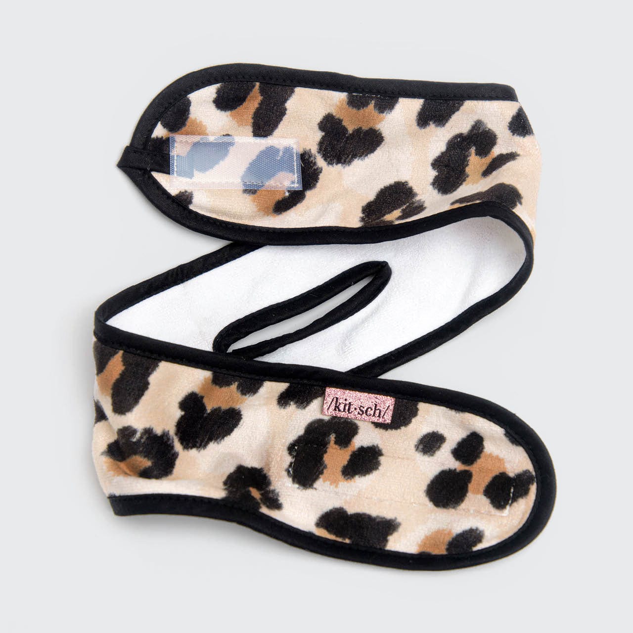 Alternative view of Microfiber Spa Headband - Leopard