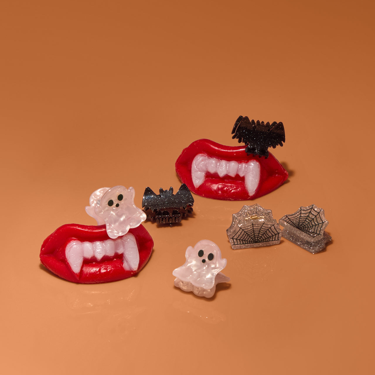 Alternative view of Halloween Mini Claw Clips