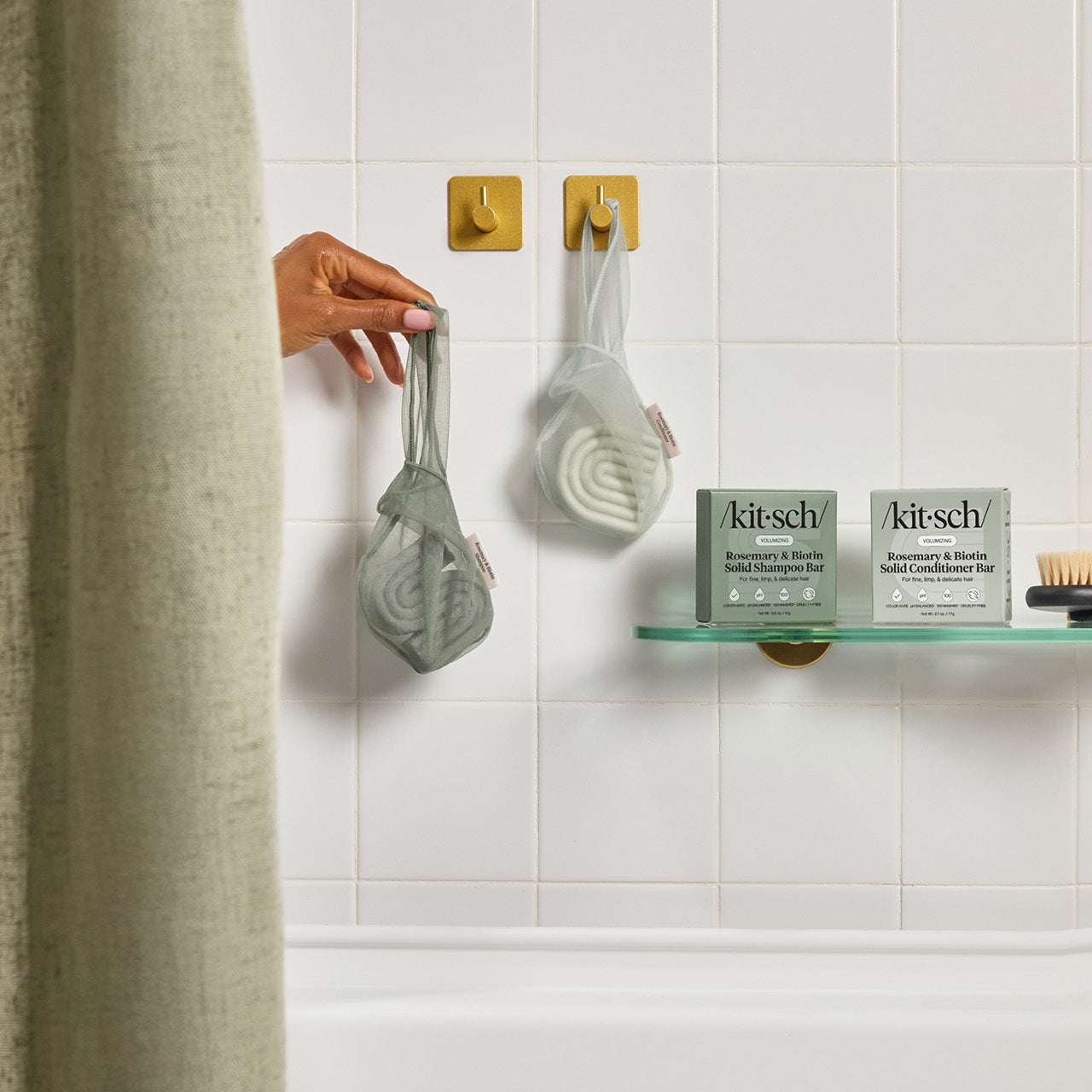 Rosemary & Biotin Conditioner Bar Saver Bag - Image 4