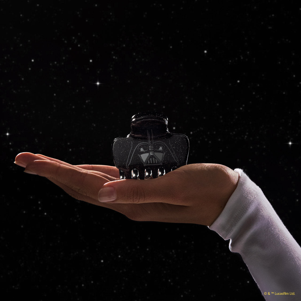 Star Wars & Kitsch Glitter Cloud Clip in Darth Vader - Image 4