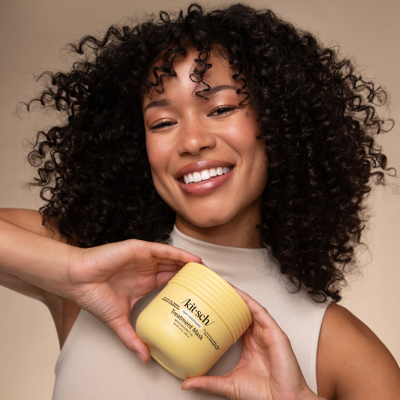 Moisturizing Coconut Oil Deep Conditioning Treatment Mask - Image 3