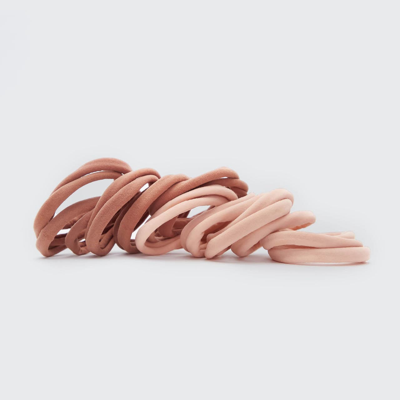 Blush Elastic Hair Ties 20pc Set - Image 3
