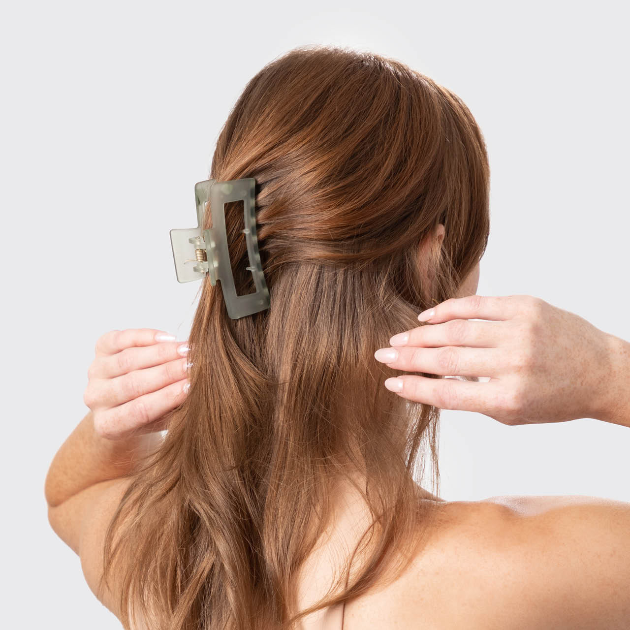 Recycled Plastic Assorted Claw Clip 3pc - Octopus Claw Clip - Image 3