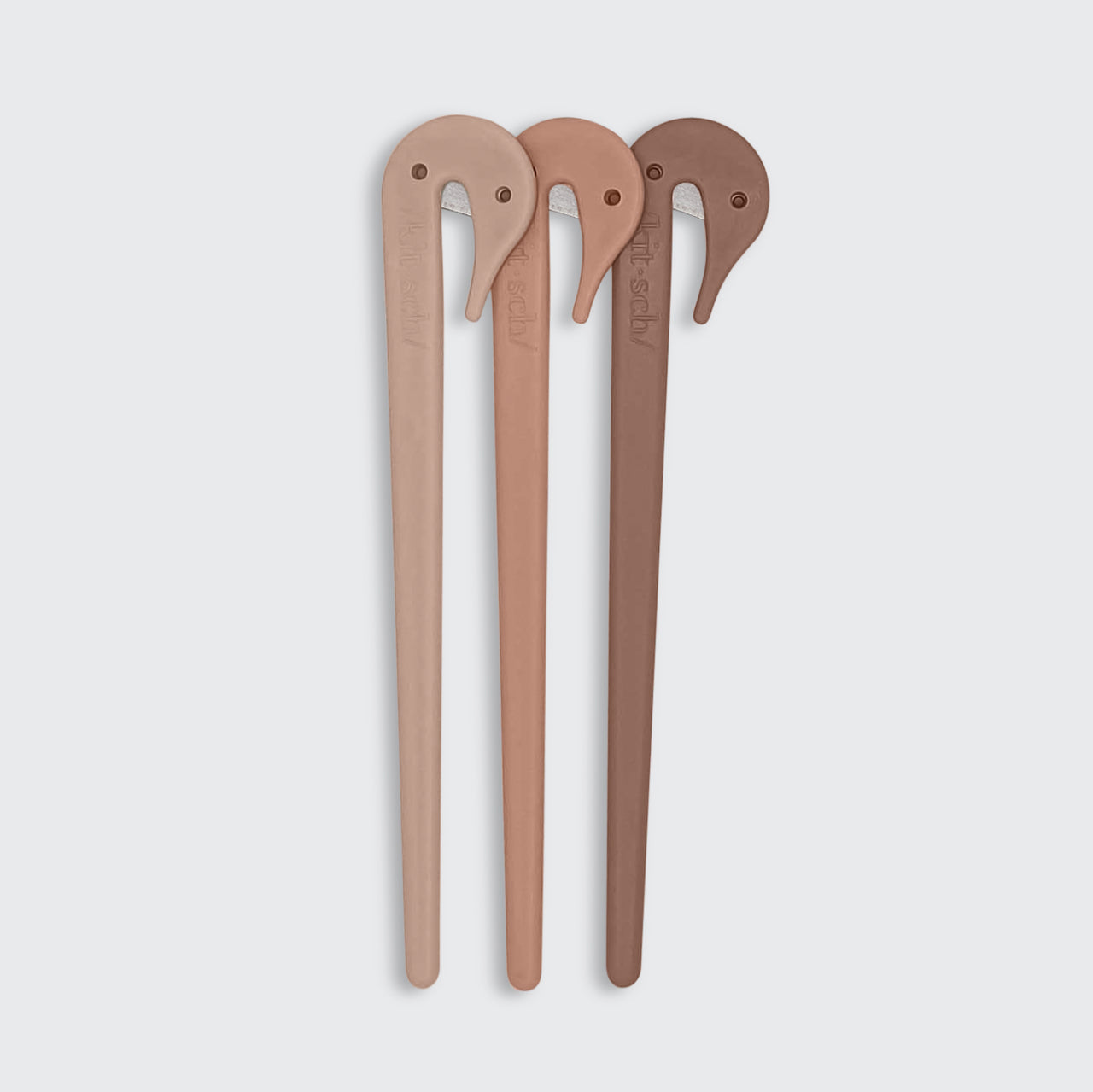 Alternative view of Multicolor Elastic Cutters 3pc Set