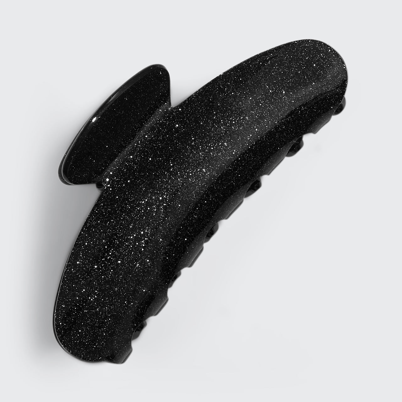 Black Glitter Claw Clip - Image 3