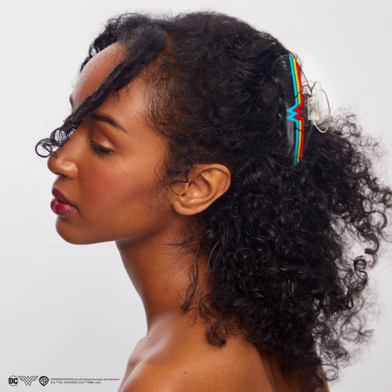 Alternative view of Kitsch x Wonder Woman Claw Clip