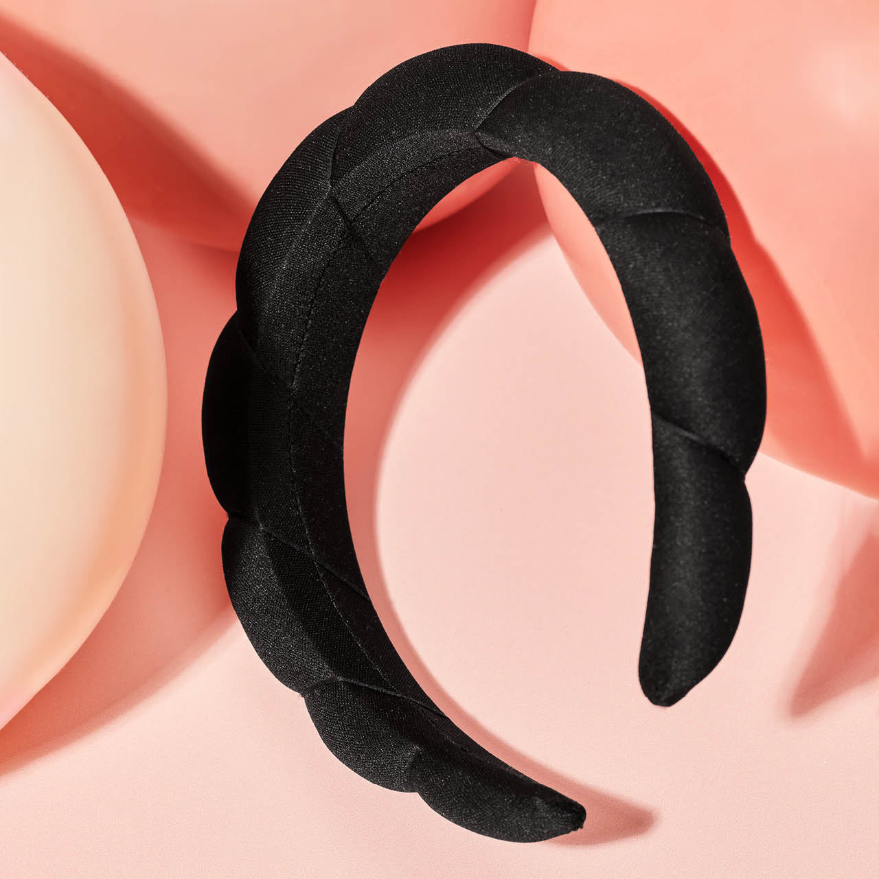 Alternative view of Black Cloud Headband