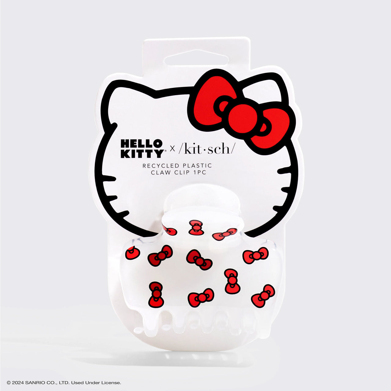 Hello Kitty x Kitsch Recycled Plastic Claw Clip - Kitty Bows - Image 5