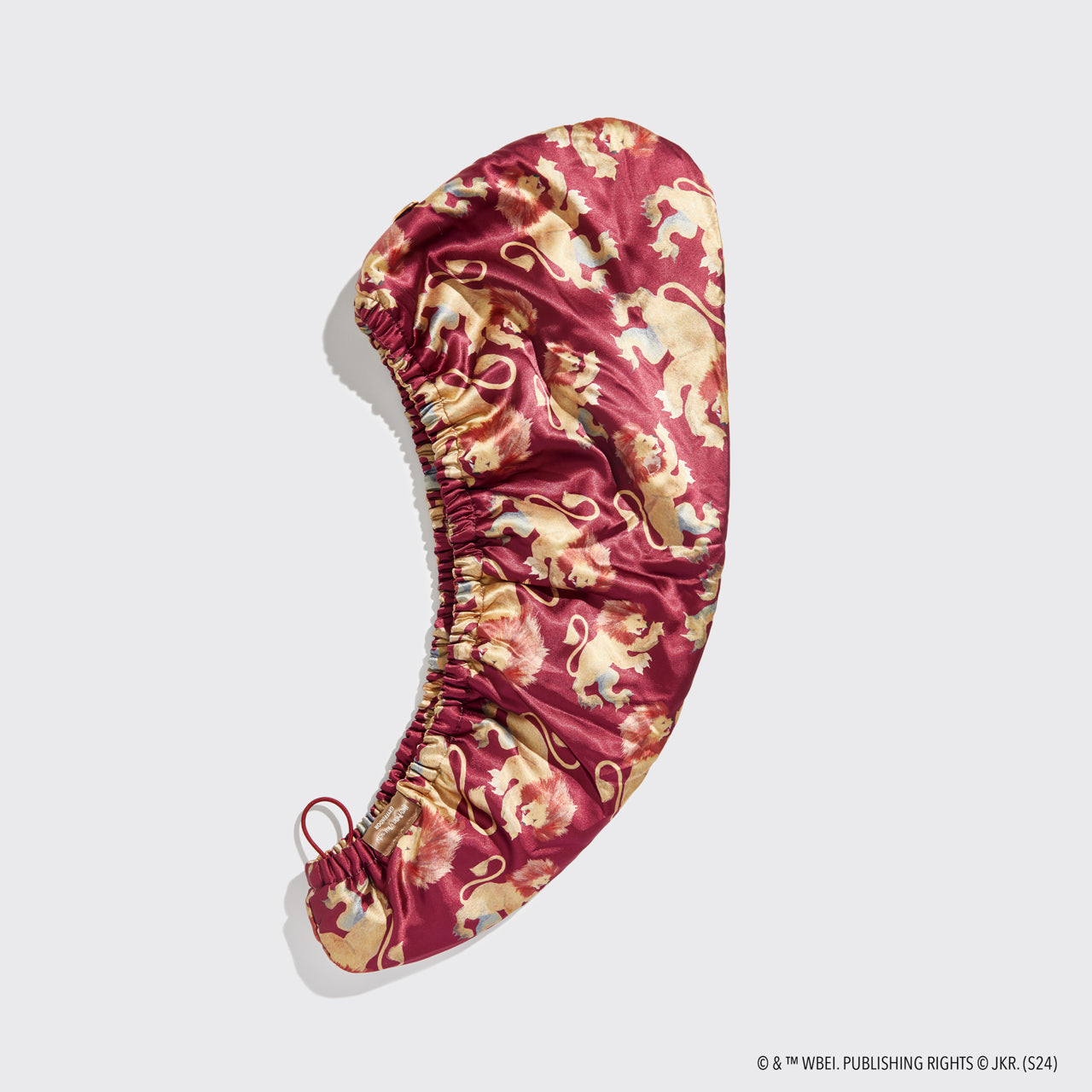 Alternative view of Kitsch x Harry Potter Satin Wrapped Hair Towel in Gryffindor