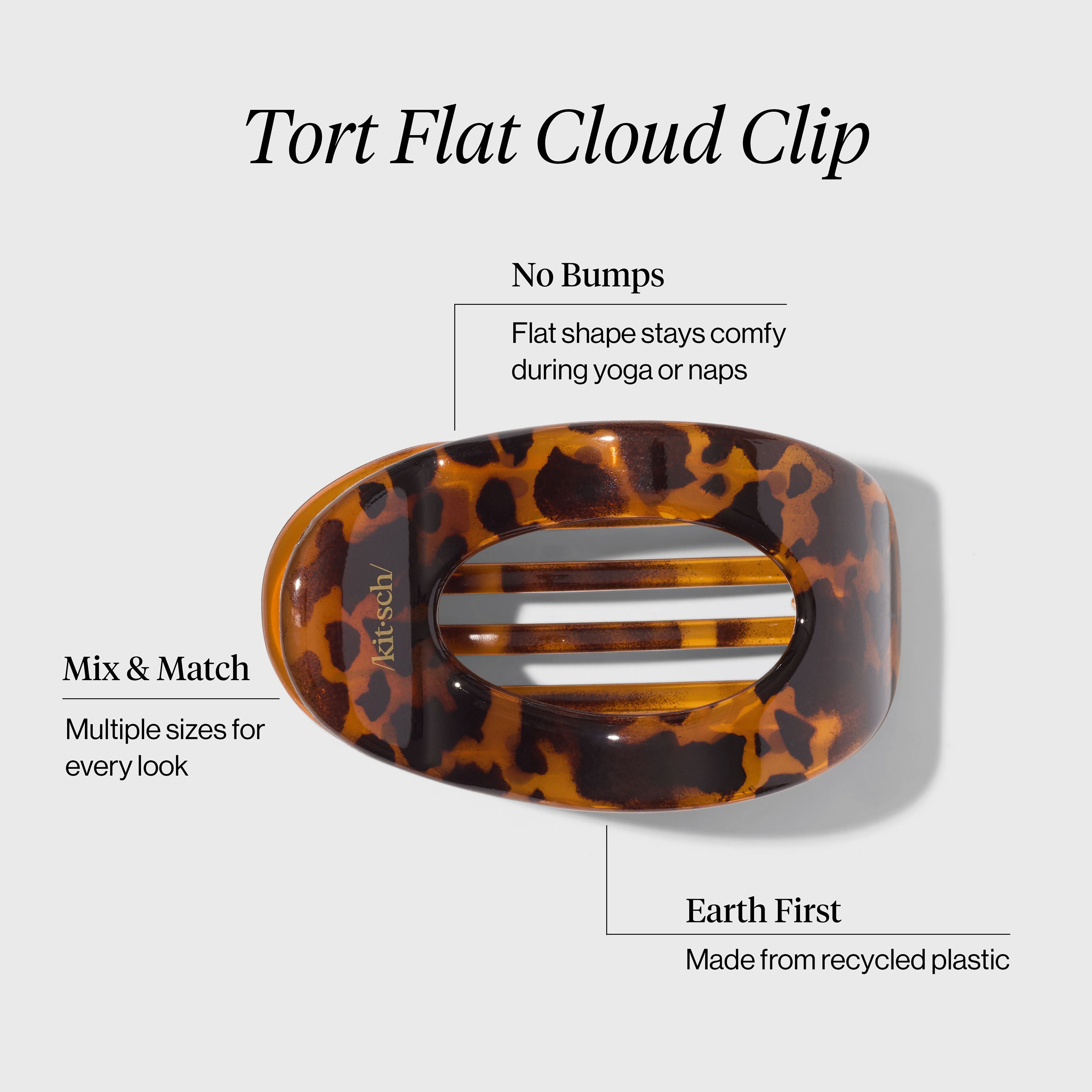 Alternative view of Tort Flat Cloud Clip - Large