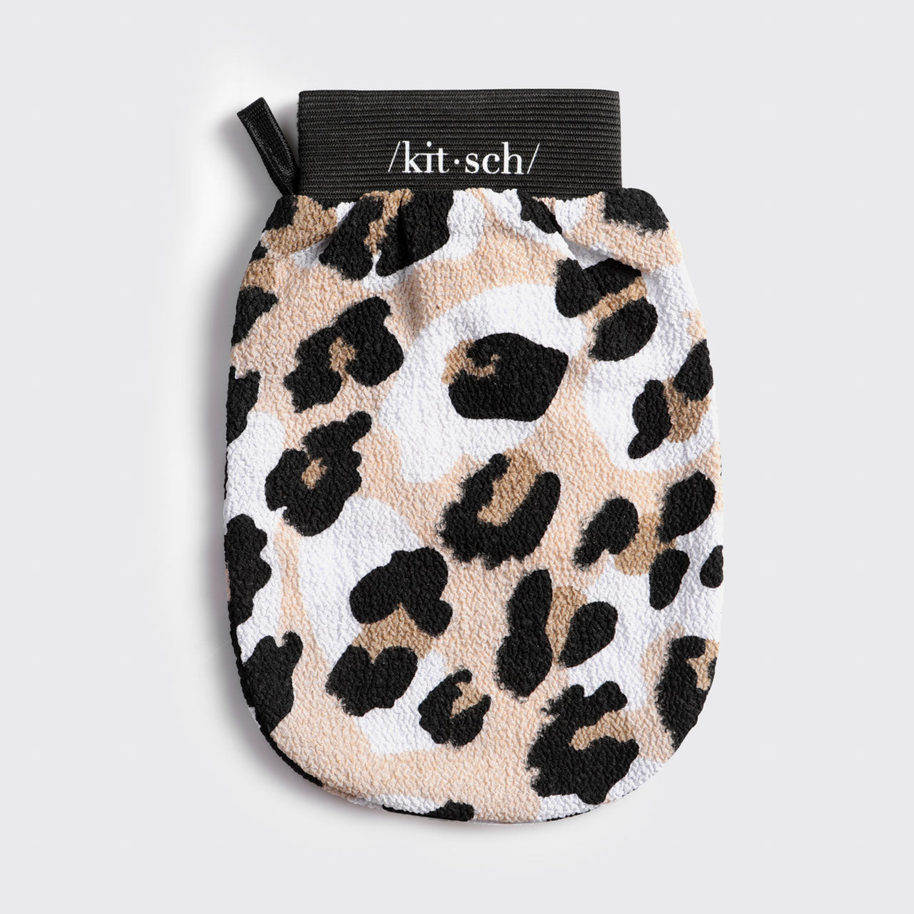 Alternative view of Leopard Exfoliating Glove