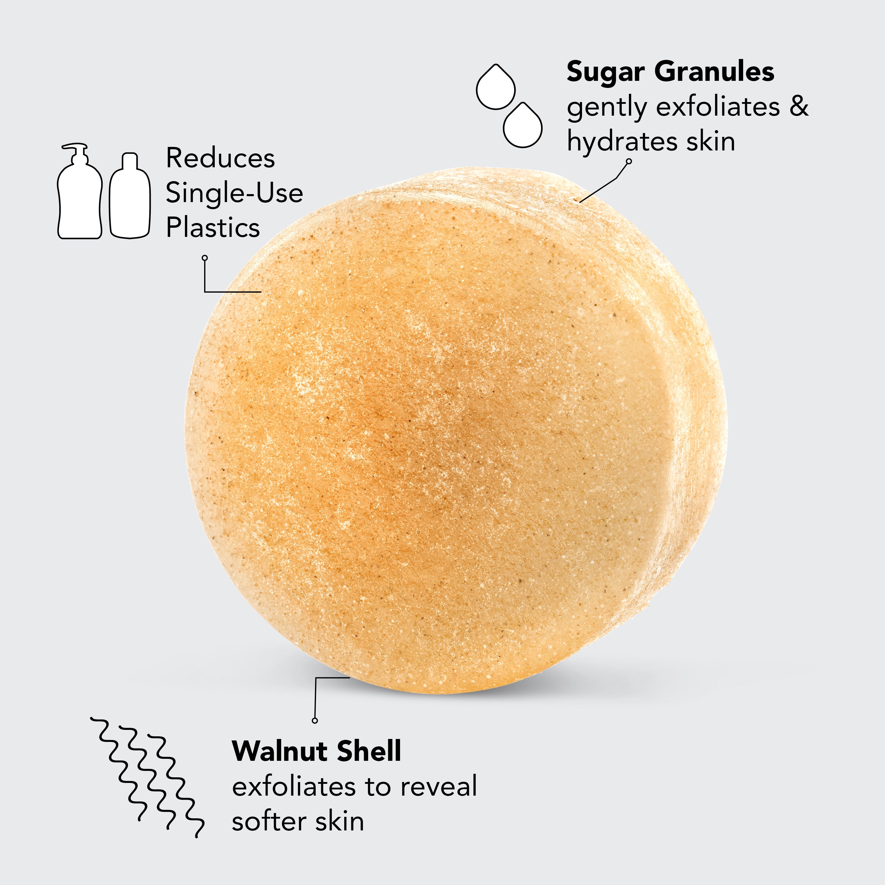 Exfoliating Sugar Body Scrub - Image 3