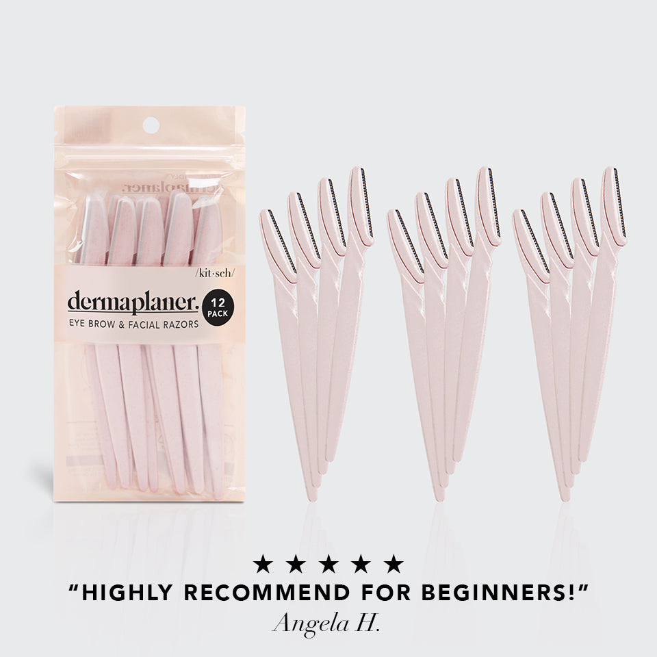 Recycled Plastic Dermaplaners 12pc Set -Terracotta - Image 3