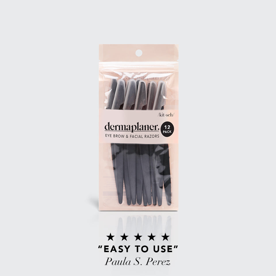 Recycled Plastic Dermaplaners 12pc Set- Black - Image 5