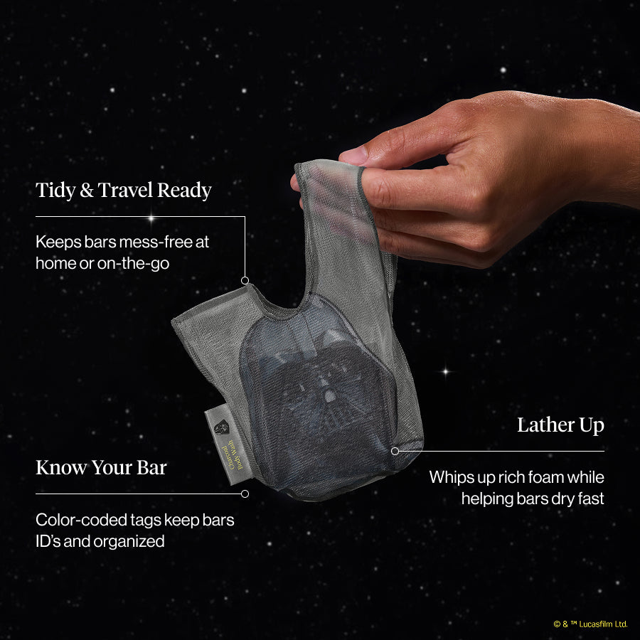 Alternative view of Star Wars & Kitsch Body Bar Saver Bag - Darth Vader